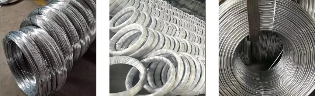 Factory Supply Zinc Coated Hot Dipped Gi Galvanised Rod High Tensile High Carbon Galvanized Steel Wire Ungalvanized Steel Wire