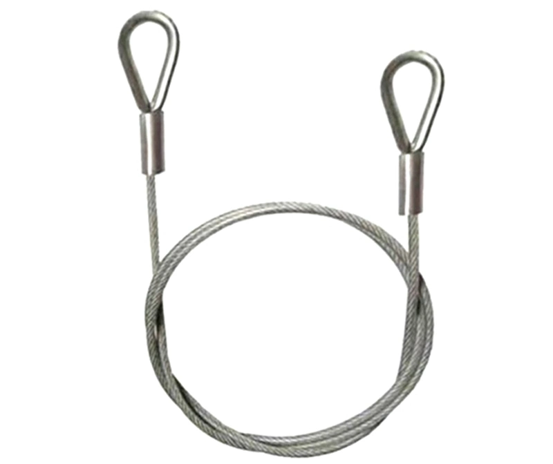 Stainless Steel Wire Rope Sling with Eye Loop Both End