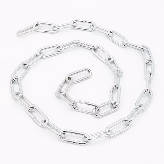 Verzinkte, schweißfreie Doppelschleifen-Gliederkette